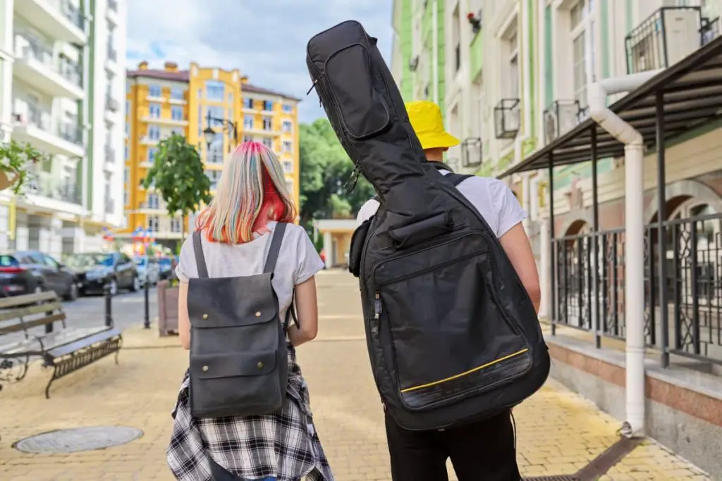 cover your guitar with a dust cover