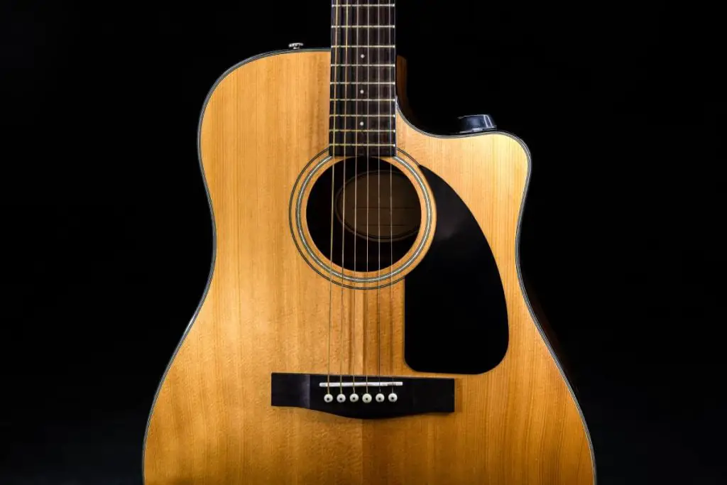 acoustic guitar needs a pickguard for protection