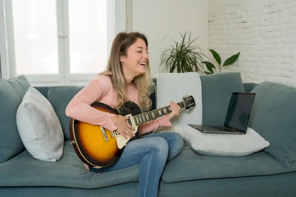 keep your electric guitar in a small room