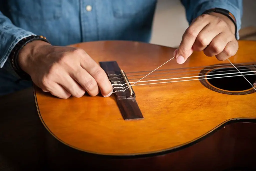 nylon guitar strings keep stretching