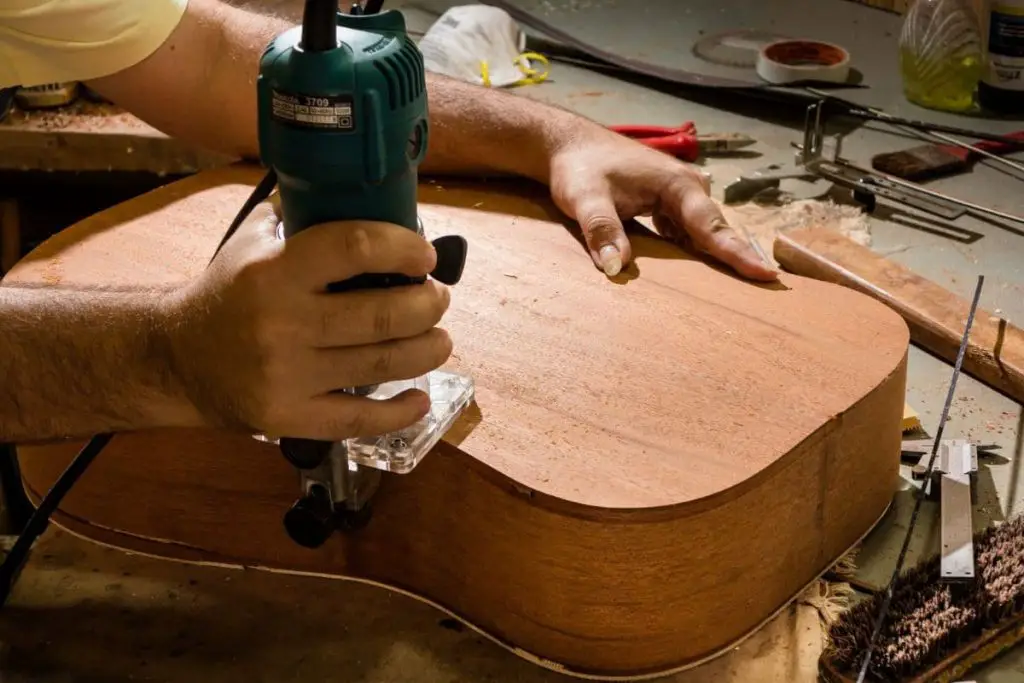 trim your guitar body